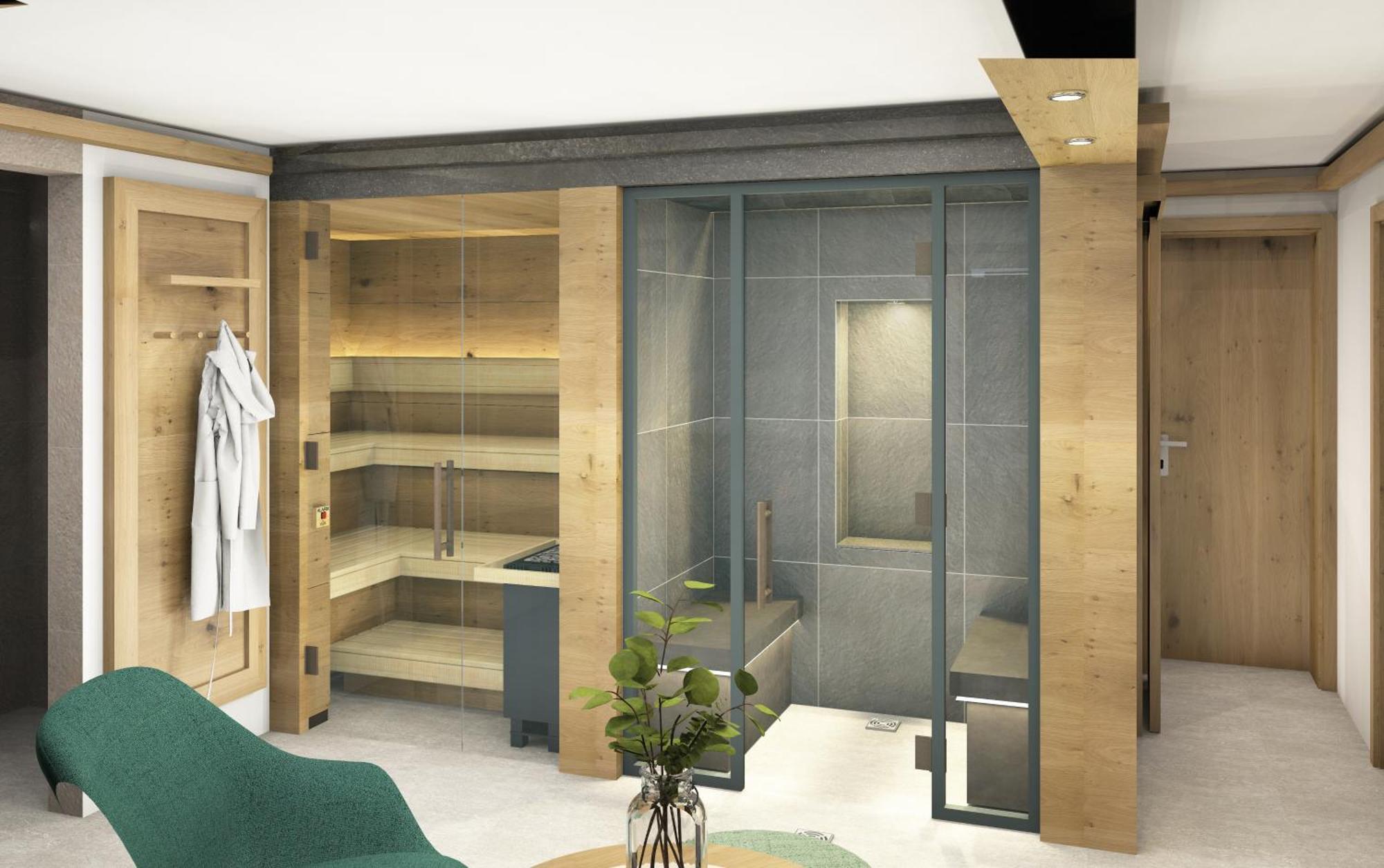 באד הופגסטין Hotel Alpenhof - New Sauna Area מראה חיצוני תמונה